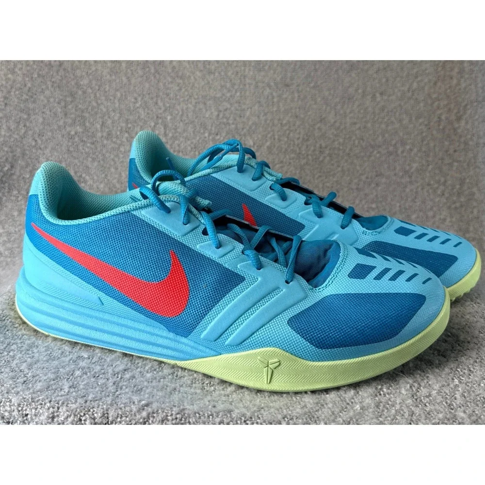 Nike Kobe Mentality Men 13 Blue Lagoon Low Top Basketball Running Gym 704942-400